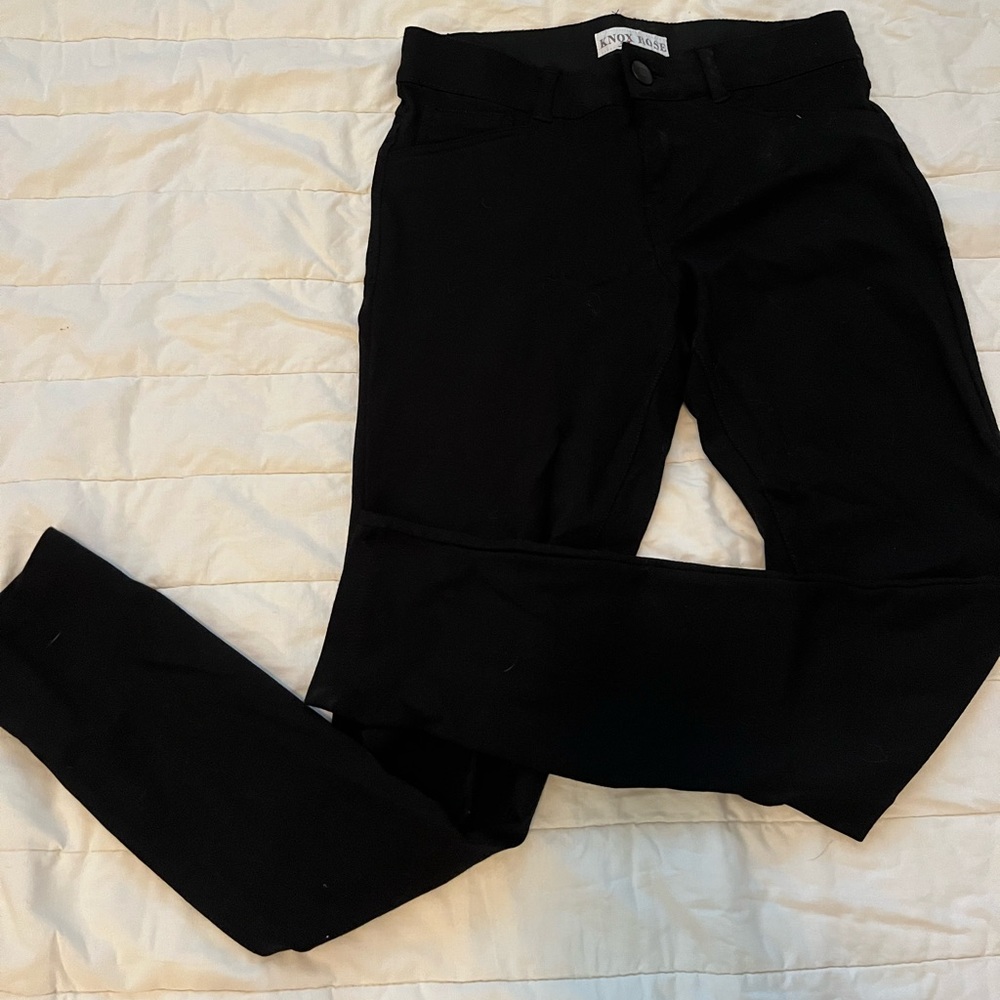 Black stretchy trousers! Very lightly worn and super comfy!